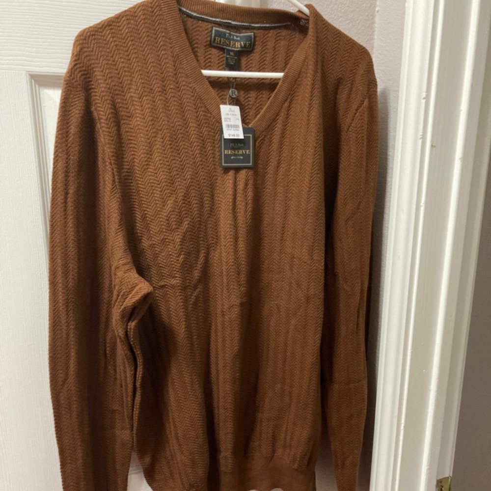 NWT JOS. A. BANK Reserve Sweater